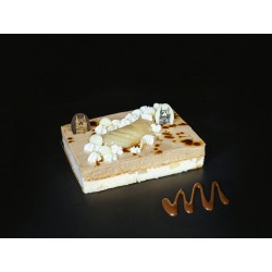 Gâteau poire caramel