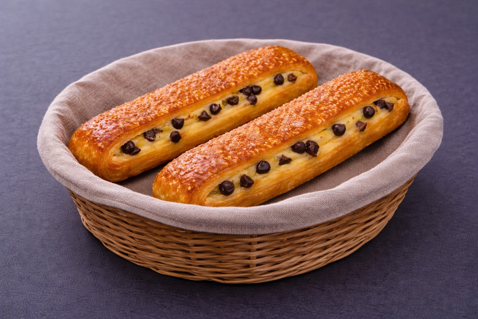 Suisse longues aux pépites de chocolat