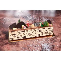 Bûche 3 chocolats