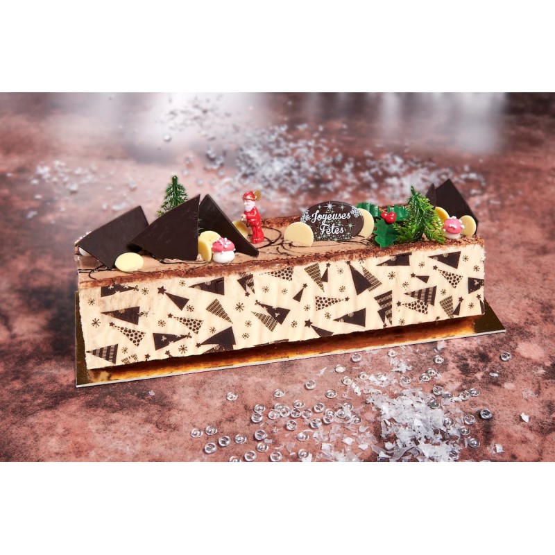 Bûche 3 chocolats