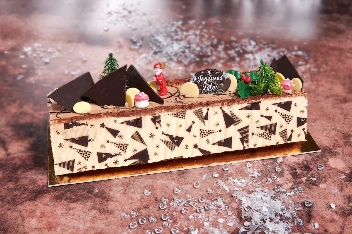 Bûche 3 chocolats